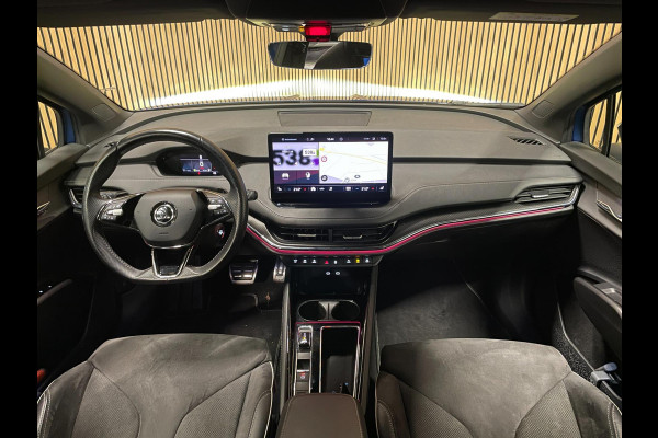 Škoda ENYAQ iV 60 Sportline|SOH 89%|AFN.TREKHAAK|KUIPSTOEL|CARPLAY/ANDROID|CAMERA|ACC|STOEL+STUURVERW.|IN.BTW|NL-AUTO|1e EIG.|NAP|