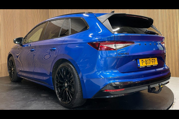 Škoda ENYAQ iV 60 Sportline|SOH 89%|AFN.TREKHAAK|KUIPSTOEL|CARPLAY/ANDROID|CAMERA|ACC|STOEL+STUURVERW.|IN.BTW|NL-AUTO|1e EIG.|NAP|