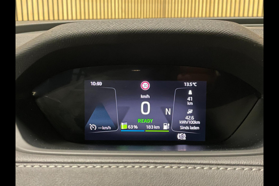 Škoda ENYAQ iV 60 Sportline|SOH 89%|AFN.TREKHAAK|KUIPSTOEL|CARPLAY/ANDROID|CAMERA|ACC|STOEL+STUURVERW.|IN.BTW|NL-AUTO|1e EIG.|NAP|