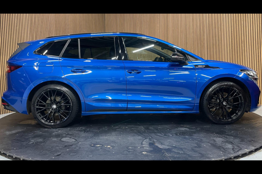 Škoda ENYAQ iV 60 Sportline|SOH 89%|AFN.TREKHAAK|KUIPSTOEL|CARPLAY/ANDROID|CAMERA|ACC|STOEL+STUURVERW.|IN.BTW|NL-AUTO|1e EIG.|NAP|