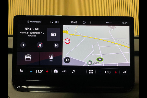 Škoda ENYAQ iV 60 Sportline|SOH 89%|AFN.TREKHAAK|KUIPSTOEL|CARPLAY/ANDROID|CAMERA|ACC|STOEL+STUURVERW.|IN.BTW|NL-AUTO|1e EIG.|NAP|