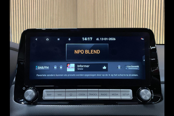 Hyundai Kona EV Premium 64 kWh|GROTE ACCU|100%SOH|FACELIFT|3-FASE|TREKH|DAK|HUD|LEDER|ACC|STUURVERW|STOELVERW+VENT|CAMERA|CARPLAY|