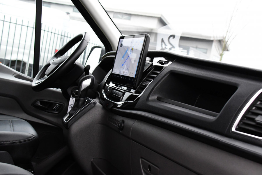 Ford Transit 350 2.0 TDCI L3H2 Black Edition Camera, Adaptieve Cruise, 170pk, Carplay, NAVI Automaat, Sensoren, Trekhaak, Uniek!