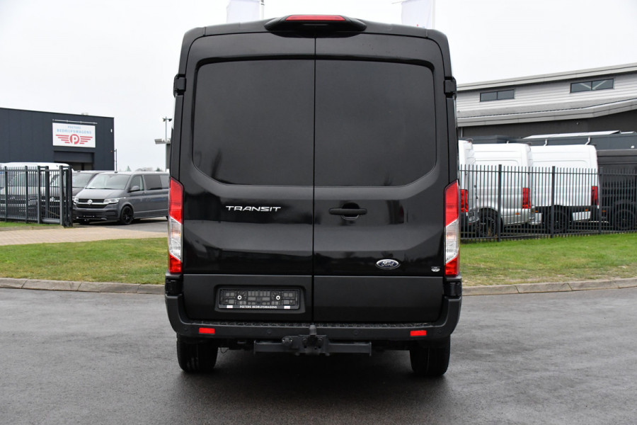 Ford Transit 350 2.0 TDCI L3H2 Black Edition Camera, Adaptieve Cruise, 170pk, Carplay, NAVI Automaat, Sensoren, Trekhaak, Uniek!