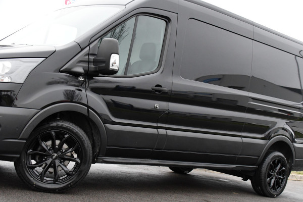 Ford Transit 350 2.0 TDCI L3H2 Black Edition Camera, Adaptieve Cruise, 170pk, Carplay, NAVI Automaat, Sensoren, Trekhaak, Uniek!