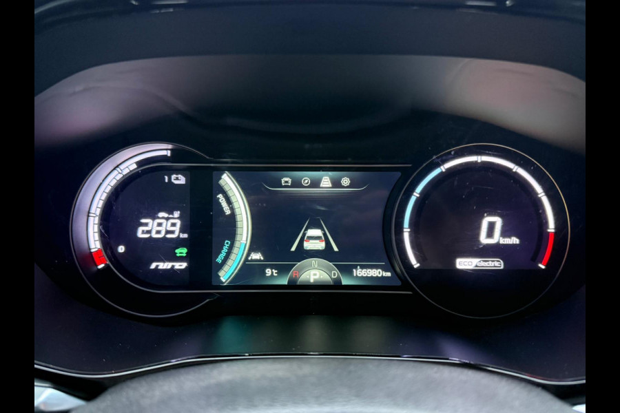 Kia e-Niro DynamicLine 64 kWh|93,6% SOH|NW LOGO|FACELIFT|3-FASE|1/2 LEDER|ACC|CARPLAY|CAMERA|STOELVERW|IN. BTW|1e EIG|NL-AUTO|NAP|