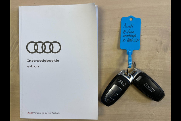 Audi e-tron Sportback 50 Quattro Edition 71 kWh|89% SOH|CAMERA|CLIMA+CRUISE CONTROL|ELEK.INTER+A-KLEP|NL-AUTO|NAP|IN BTW|1e EIG