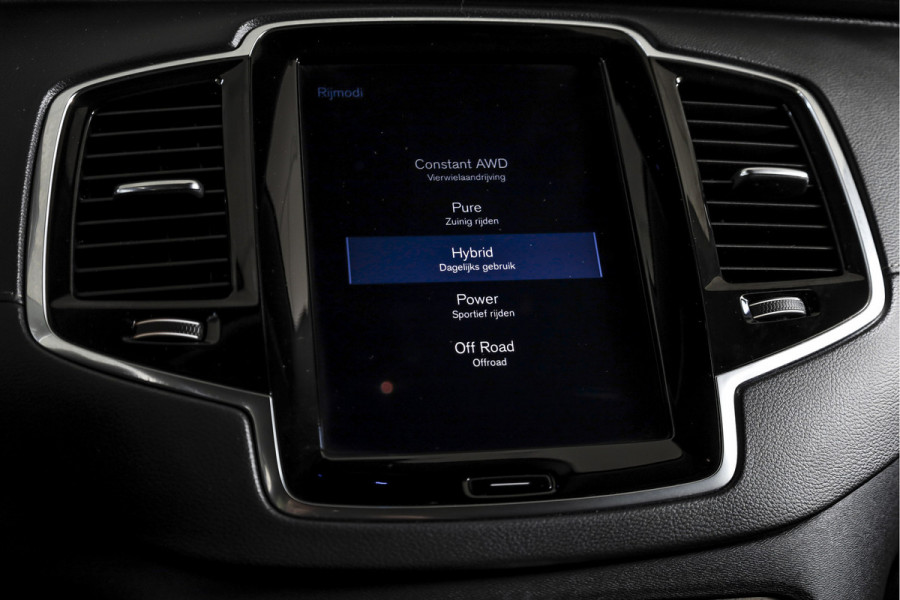 Volvo XC90 2.0 T8 Recharge AWD Inscription Exclusive Orig. NL | Luchtvering | Running Boards | Elek. Trekhaak | S/K-Panodak | Head-Up | Adapt. Cruise | Stuur-+Stoelverwarming+Ventilatie | Harman/Kardon | 360 Camera | NAV + App Connect | Dascam | LM 20''