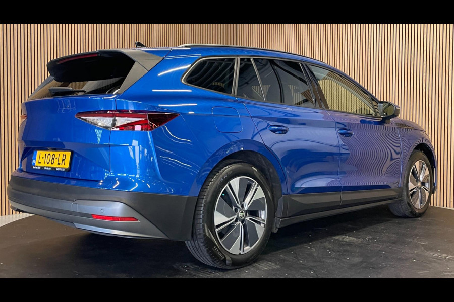Škoda ENYAQ iV 60|88% SOH|1/2LEDER|STOELVERW|CAMERA|CARPLAY|ANDROID AUTO|NAVIGATIE|CLIMATE, CRUISE CONTROL|NL|NAP|1e EIG|INCL BTW|