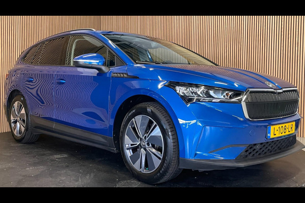 Škoda ENYAQ iV 60|88% SOH|1/2LEDER|STOELVERW|CAMERA|CARPLAY|ANDROID AUTO|NAVIGATIE|CLIMATE, CRUISE CONTROL|NL|NAP|1e EIG|INCL BTW|
