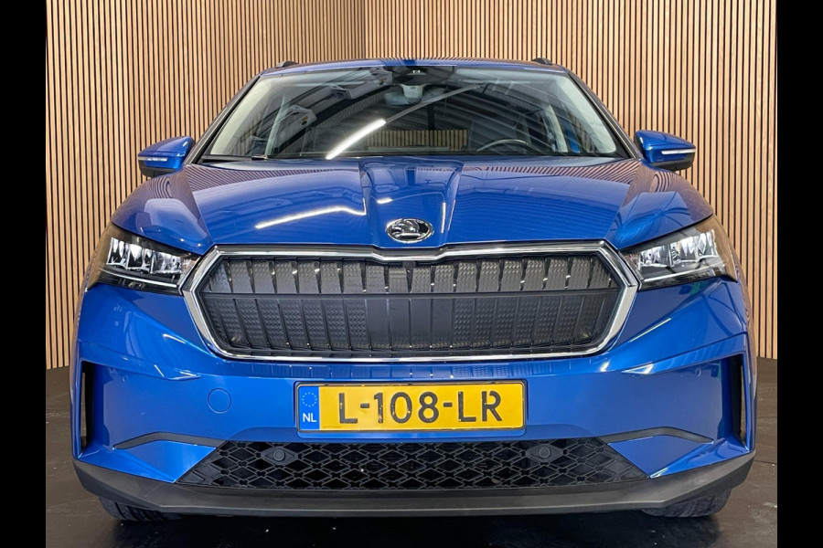 Škoda ENYAQ iV 60|88% SOH|1/2LEDER|STOELVERW|CAMERA|CARPLAY|ANDROID AUTO|NAVIGATIE|CLIMATE, CRUISE CONTROL|NL|NAP|1e EIG|INCL BTW|