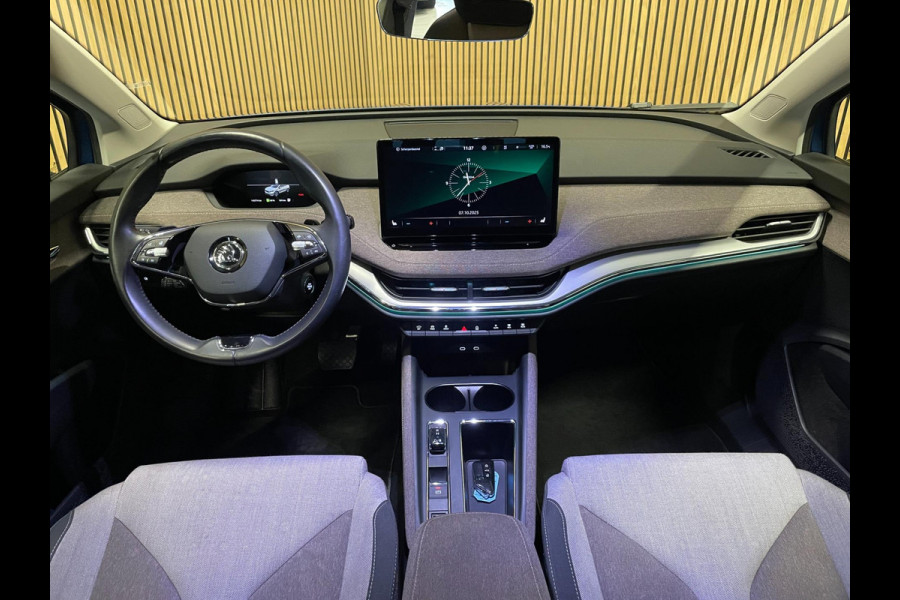 Škoda ENYAQ iV 60 First|91% SOH|LEDER|TREKH|ELEK.INTER|STOEL+STUURVERW|ACC|CARPLAY+ANDROID|NAVI|CLIMA+CRUISE|NL|NAP|1e EIG|IN BTW|