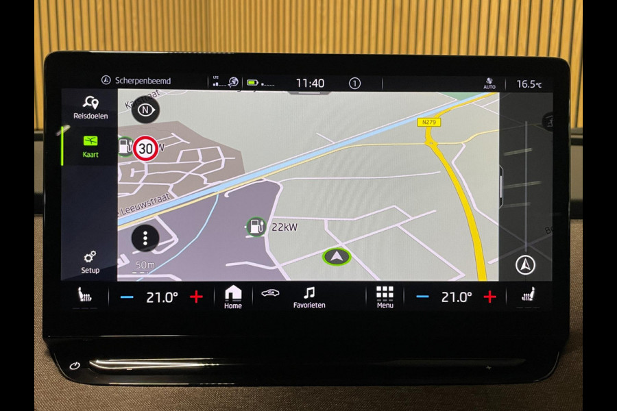 Škoda ENYAQ iV 60 First|91% SOH|LEDER|TREKH|ELEK.INTER|STOEL+STUURVERW|ACC|CARPLAY+ANDROID|NAVI|CLIMA+CRUISE|NL|NAP|1e EIG|IN BTW|