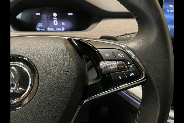 Škoda ENYAQ iV 60 First|91% SOH|LEDER|TREKH|ELEK.INTER|STOEL+STUURVERW|ACC|CARPLAY+ANDROID|NAVI|CLIMA+CRUISE|NL|NAP|1e EIG|IN BTW|