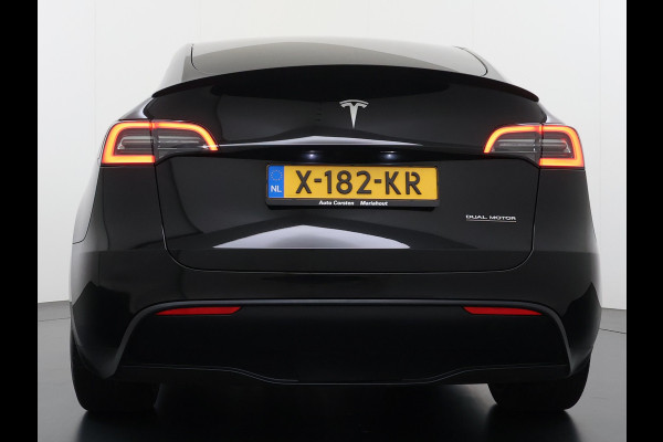 Tesla Model Y Performance 535pk AWD 75kWh SOH 95% Warmtepomp Panoramadak Navi Ecc Leder Lmv 21" Keyless Led Elek.Achterklep Memory Stoel+Stuurverwarming AMD-Ryzen­™-Processor 1e Eigenaar Origineel Nederlandse Auto Fabrieksgarantie tot 14-12-2027 Batterij en Motorgarantie tot 14-12-2031/192.000km