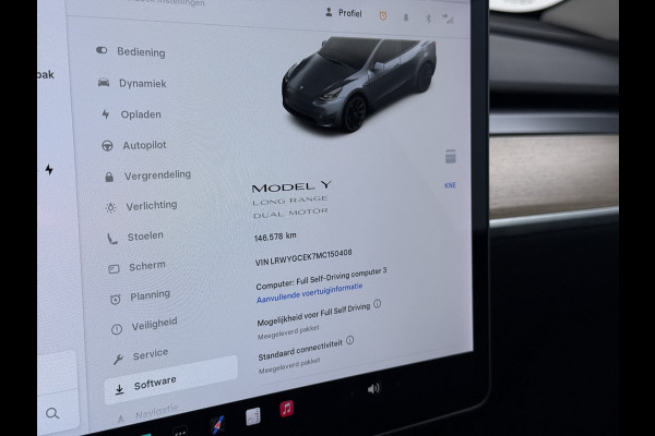 Tesla Model Y 514pk Long Range AWD 75kWh SOH 92% Matrix-Led Lmv 20" Warmtepomp Leer Navi Ecc Premium Audio Stoel+Stuurverwarming Autopilot 3.0 Memory Matrix Led Intel Atom® Processor Homelink 5 Achterbank verwarmd 4WD 1.600KG Trekvermogen tot 210kw DC laden € 75.000 nieuw!