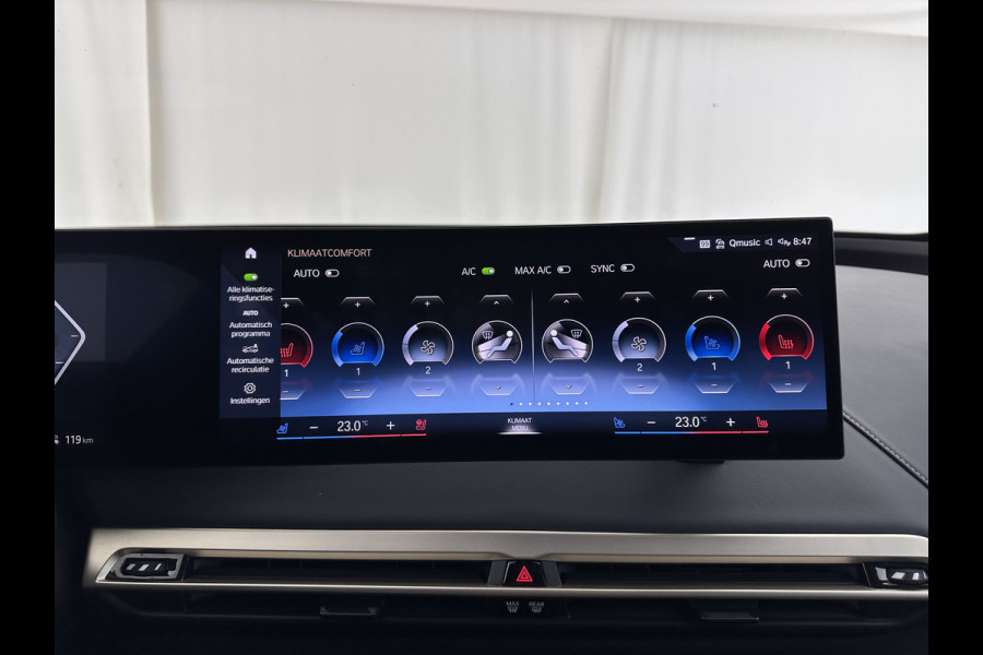 BMW iX xDrive40 High Executive 77 kWh [ 3-Fase ] (INCL-BTW) Aut. *PANO | HEAD-UP | HARMAN/KARDON-SURROUND | SOFT-CLOSE | DAB+ | DIGI-COCKPIT | HEATED-COMFORTSEATS | LASER-LED | CARPLAY | TOWBAR | AMBIENT-LIGHT | TOPVIEW | MEMORY-