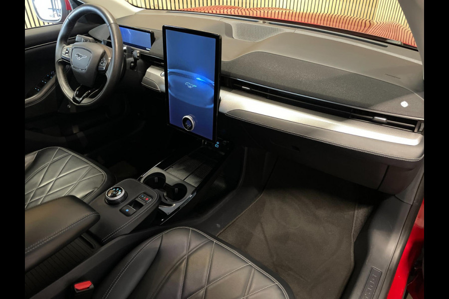 Ford Mustang Mach-E RWD 75 kWh|93,5% SOH|AFN. TREKHAAK|LEDER|ACC|B&O AUDIO|360 CAMERA|CARPLAY|STOEL-, STUURVERW.|NL-AUTO|1e EIG.|