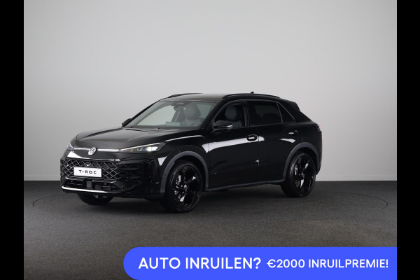 Volkswagen T-Roc R-Line First Edition 1.5 eTSI 110 kW / 150 PK SUV | Interieur Pakket leder 'Varenna' | Black Style Pakket | Panoramaschuif-kanteldak | Trekhaak | Koplampverlichting matrix-led (IQ.LIGHT) | Assistance Pakket | Elek. achterklep
