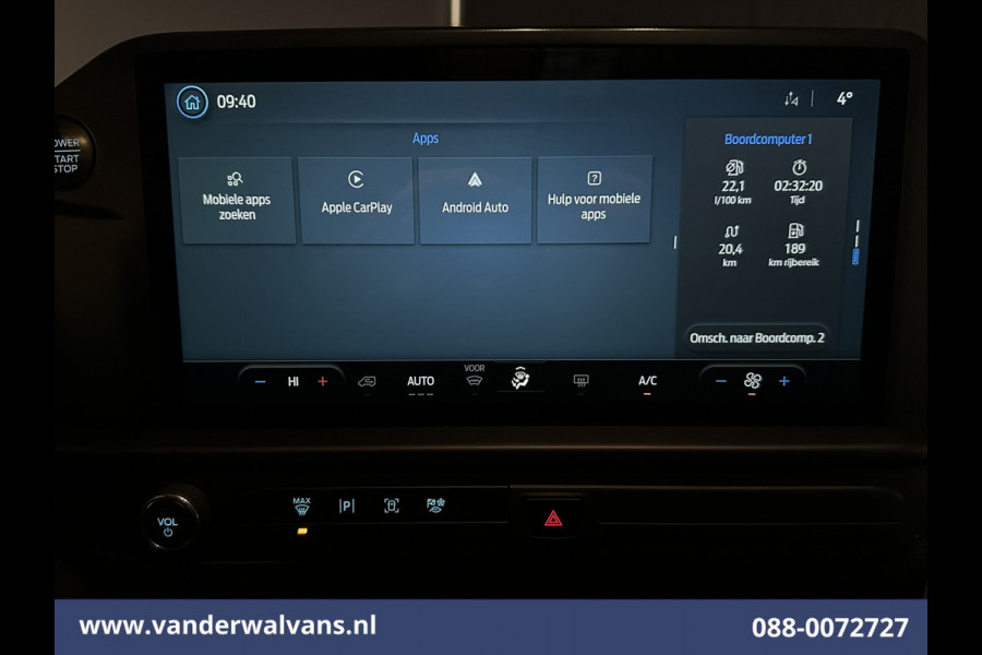 Ford Transit Custom 2.0 TDCI 136pk L1H1 Euro6 Airco | Camera | LED | Apple Carplay | Cruisecontrol Android Auto, Verwarmde voorruit, Parkeersensoren, Bijrijdersbank