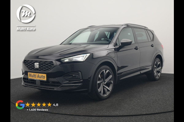 Seat Tarraco 1.4 TSI e-Hybrid FR Plug In Hybrid 245pk Dealer O.H. PHEV | Adaptive Cruise | Camera | Alcantara Sportstoelen Memory & Verwarmd | Apple Carplay | Keyless | Blis | Virtual | Navigatie | DAB | 20" L.M |