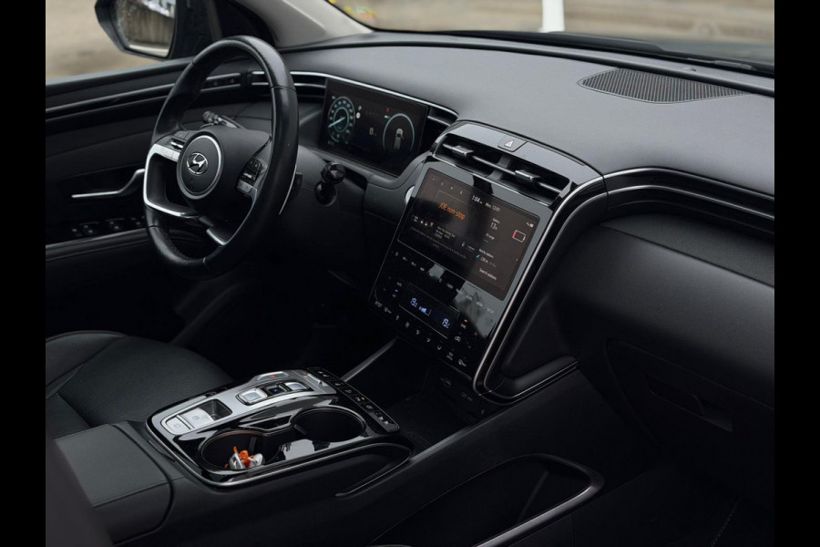 Hyundai Tucson 1.6 T-GDI PHEV Premium Sky 4WD, panoramadak, alle opties, zwart metallic, 1 e eigenaar, NL auto met nap