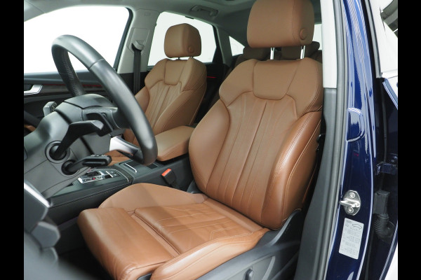 Audi Q5 Sportback 55 TFSI e Quattro S edition Competition | Panoramadak | B&O | Leder | 360 | Keyless | Dodehoek | Virtual | Carplay