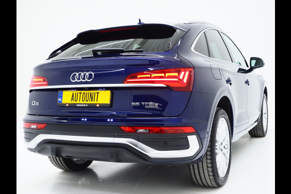 Audi Q5 Sportback 55 TFSI e Quattro S edition Competition | Panoramadak | B&O | Leder | 360 | Keyless | Dodehoek | Virtual | Carplay