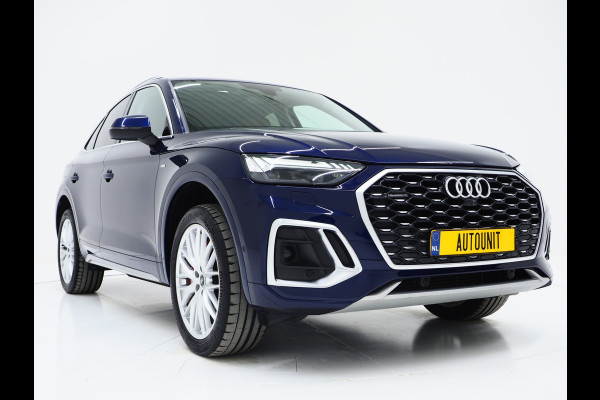 Audi Q5 Sportback 55 TFSI e Quattro S edition Competition | Panoramadak | B&O | Leder | 360 | Keyless | Dodehoek | Virtual | Carplay