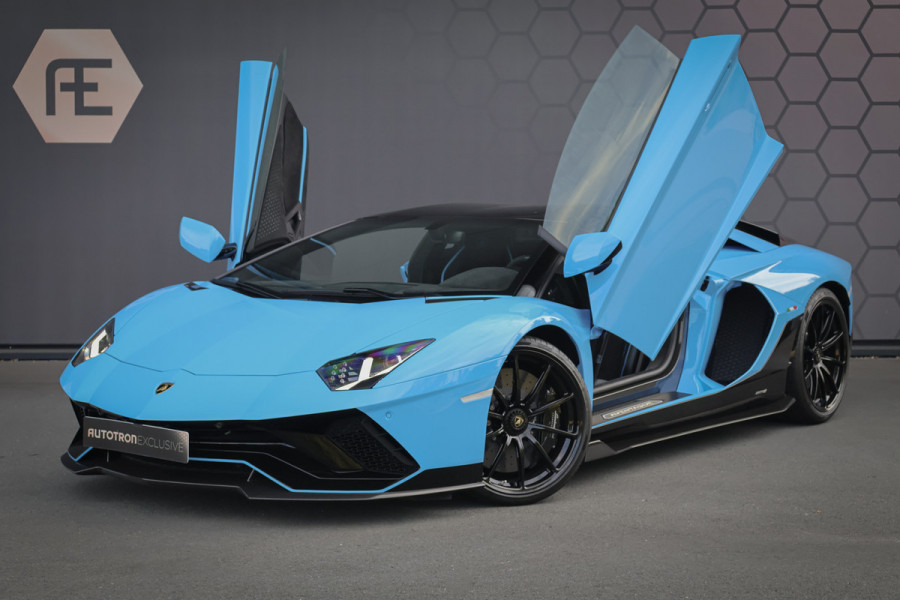 Lamborghini Aventador Ultimae 6.5 V12 | 1 OF 350 | AD PERSONAM EXTERIOR & INTERIOR | BLU CEPHEUS | FULL CARBON | BLUE STITCHING | LIFTING | ETC.