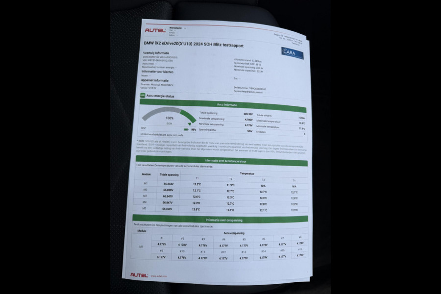 BMW iX2 eDrive20 67 kWh SOH 100% | M SPORT | ORIG NL AUTO | 1E EIG. | TOPSTAAT! | 100% ONGEVAL VERLEDEN VRIJ! | DAB+ | ACTIVE GUARD | PARK PACKAGE | COMFORT ACCES | STOELVERWARMING | FABRIEKSGARANTIE TOT 11-2027 OF TOT 200.000KM
