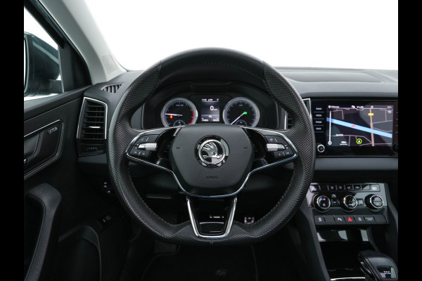 Škoda Karoq 1.5 TSI ACT Business Edition Plus (INCL.BTW) Aut. *PANO | FULL-LED | CANTON-SOUND | DAB+ | CAMERA | NAVI-FULLMAP | KEYLESS | PRIVACY-GLASS | ECC | PDC | CRUISE | TOWBAR | 17''ALU*