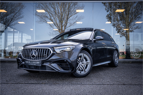 Mercedes-Benz E-Klasse Estate AMG 53 4MATIC+ Hyperscreen ** Massage ** Burmester ** Panodak ** Trekhaak ** Verwarmd stuurwiel ** Standkachel ** Verlichte grille ** Dashcam