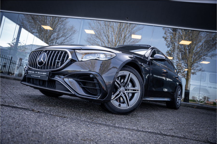 Mercedes-Benz E-Klasse Estate AMG 53 4MATIC+ Hyperscreen ** Massage ** Burmester ** Panodak ** Trekhaak ** Verwarmd stuurwiel ** Standkachel ** Verlichte grille ** Dashcam