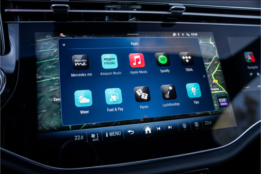 Mercedes-Benz E-Klasse Estate AMG 53 4MATIC+ Hyperscreen ** Massage ** Burmester ** Panodak ** Trekhaak ** Verwarmd stuurwiel ** Standkachel ** Verlichte grille ** Dashcam