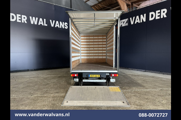 Renault Master 2.3 dCi 146pk Bakwagen 233cm Hoog Laadklep Zijdeur Euro6 Airco | LED | Cruisecontrol Lat om lat betimmering, Bijrijdersbank