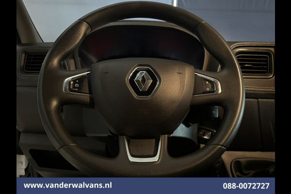 Renault Master 2.3 dCi 146pk Bakwagen 233cm Hoog Laadklep Zijdeur Euro6 Airco | LED | Cruisecontrol Lat om lat betimmering, Bijrijdersbank