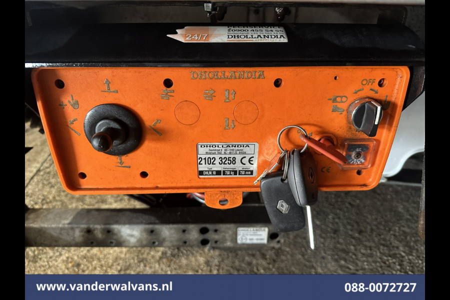 Renault Master 2.3 dCi 146pk Bakwagen 233cm Hoog Laadklep Zijdeur Euro6 Airco | LED | Cruisecontrol Lat om lat betimmering, Bijrijdersbank