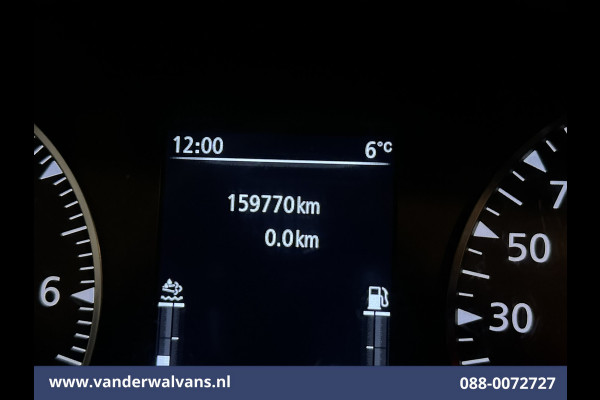 Renault Master 2.3 dCi 146pk Bakwagen 233cm Hoog Laadklep Zijdeur Euro6 Airco | LED | Cruisecontrol Lat om lat betimmering, Bijrijdersbank