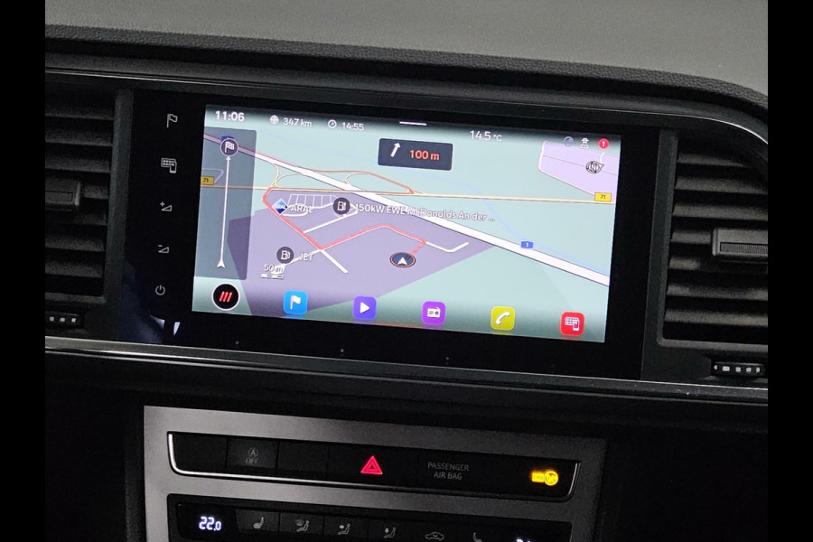 Seat Ateca 1.5 TSI DSG7 Aut. FR Business Intense Airco ECC Navi Carplay PDC VA + Camera Adaptive Cruise Control LED Matrix Stoel/Stuurverwarming Keyless Ambiente verlichting