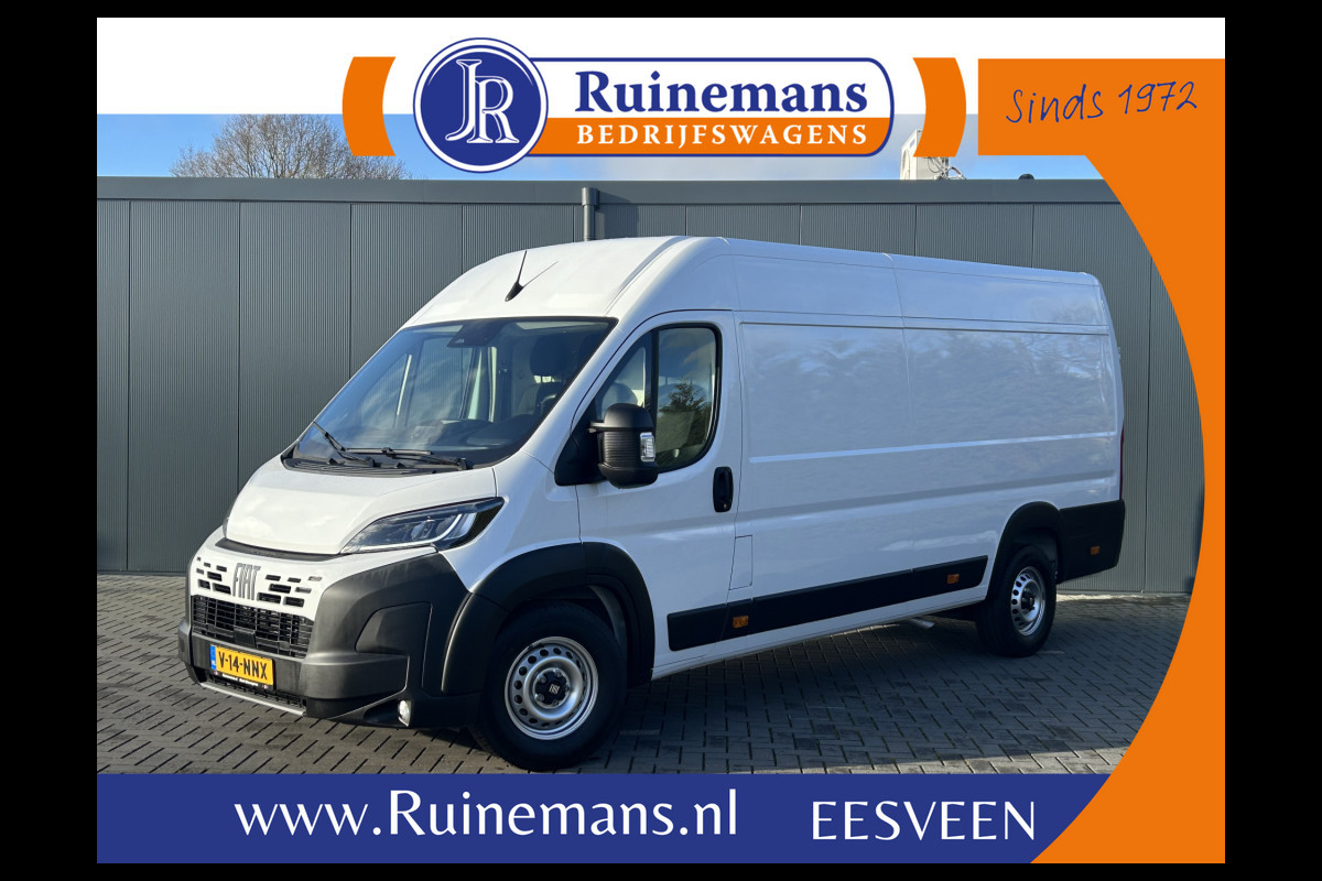 Fiat Ducato 3.5T 2.2 MJ MAXI 180 PK EAT8 AUTOMAAT / L4H2 / NIEUWSTAAT / 7.694 KM !! / CAMERA / AIRCO / CRUISE / 3.000 KG AHG