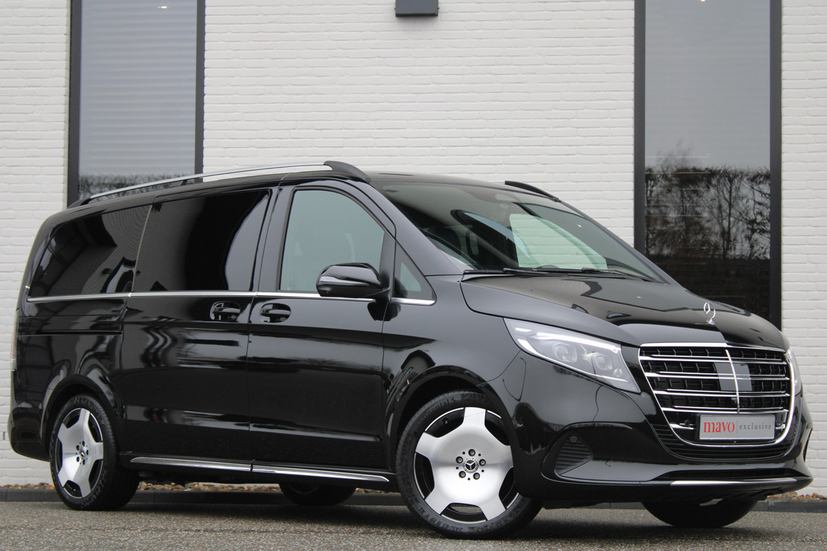 Mercedes-Benz V-Klasse 300d / AMG / Exclusive / 4-Matic / 7-Pers / Luchtvering / Pano / INCL BTW-BPM / 360 Cam / Burmester / Vol Opties / NIEUW!!