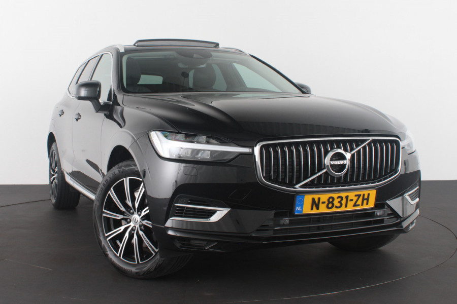 Volvo XC60 2.0 T6 Plug-in hybrid AWD Inscription 341pk/Trekhaak/Pano.schuif/Memory/Leer/ONYX BLACK/Apple CarPlay/Standverwarming