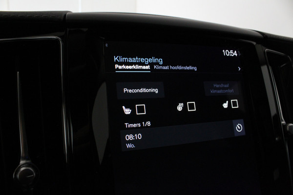 Volvo XC60 2.0 T6 Plug-in hybrid AWD Inscription 341pk/Trekhaak/Pano.schuif/Memory/Leer/ONYX BLACK/Apple CarPlay/Standverwarming