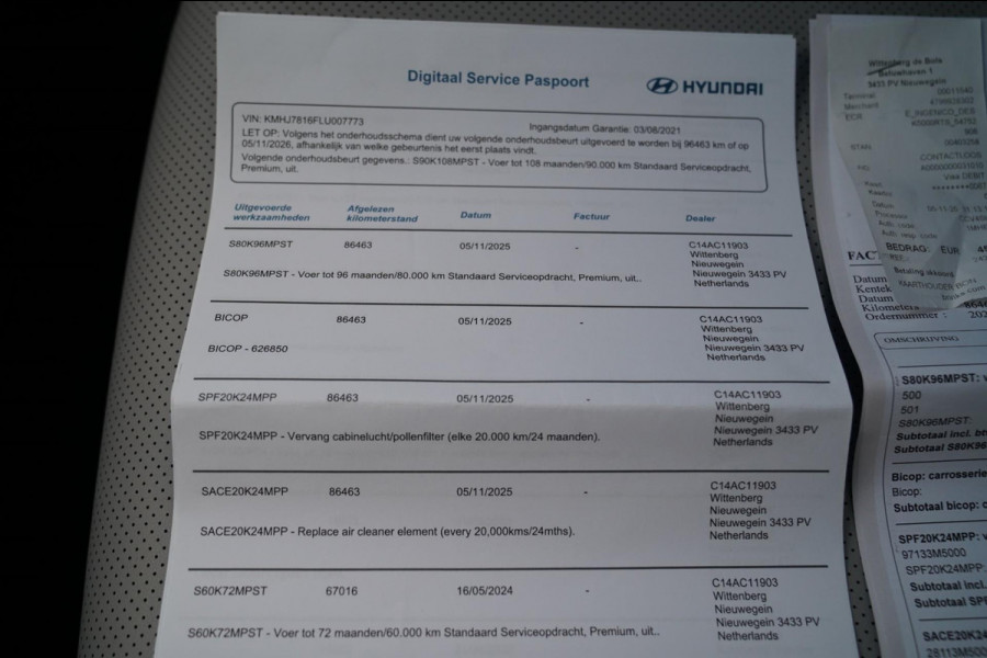 Hyundai NEXO FCEV | Verwarmde stoelen | Camera | Dealer onderhouden | Verwarmd stuurwiel | LED | Elek achterklep |