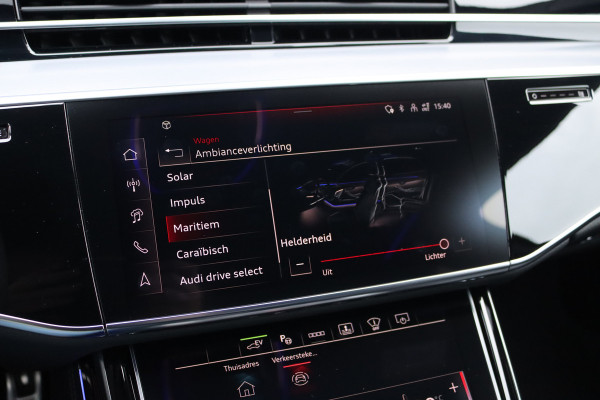 Audi A8 60 TFSI e Quattro S-Line | Luchtvering | ACC | Bang&Olufsen | Massage | Stoelventilatie | HUD | Zonnerollo's | Soft-Close | Hulppakket Tour + Plus | Voorklimatisering | Matrix-LED | Contourstoelen voor |