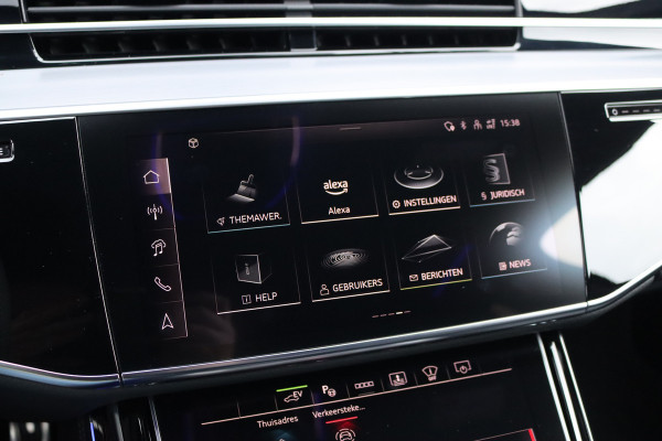 Audi A8 60 TFSI e Quattro S-Line | Luchtvering | ACC | Bang&Olufsen | Massage | Stoelventilatie | HUD | Zonnerollo's | Soft-Close | Hulppakket Tour + Plus | Voorklimatisering | Matrix-LED | Contourstoelen voor |