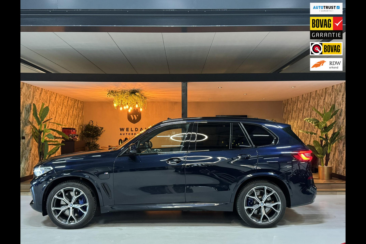 BMW X5 XDrive45e High Executive M-Pakket Garantie Pano Memory HK Audio Sfeer Carplay Camera Elek Achterklep StoelVW Leder Rijklaar