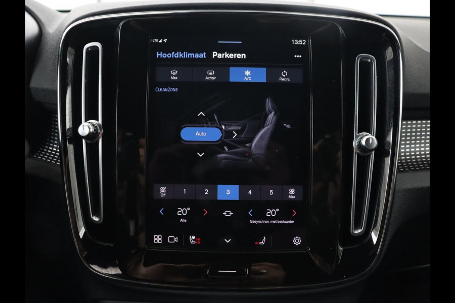 Volvo XC40 Recharge P8 AWD R Design | Stoel & stuurverwarming | Camera | Leder/Alcantara | Adaptive cruise | Keyless | Full LED | Navigatie | Harman/Kardon