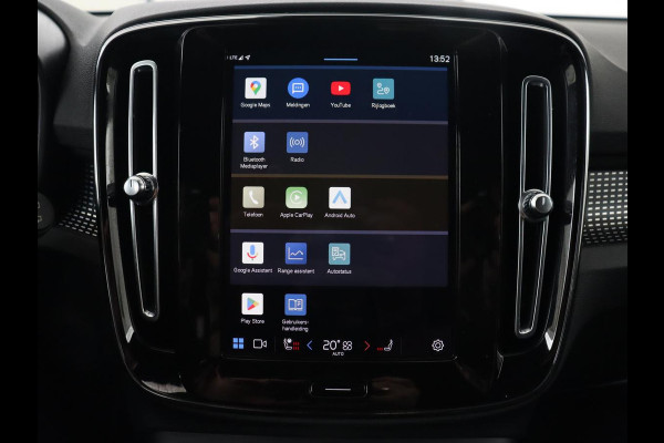 Volvo XC40 Recharge P8 AWD R Design | Stoel & stuurverwarming | Camera | Leder/Alcantara | Adaptive cruise | Keyless | Full LED | Navigatie | Harman/Kardon